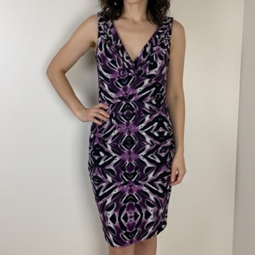 💜 Bisou Bisou Michele Bohbot Dress Size 12
T